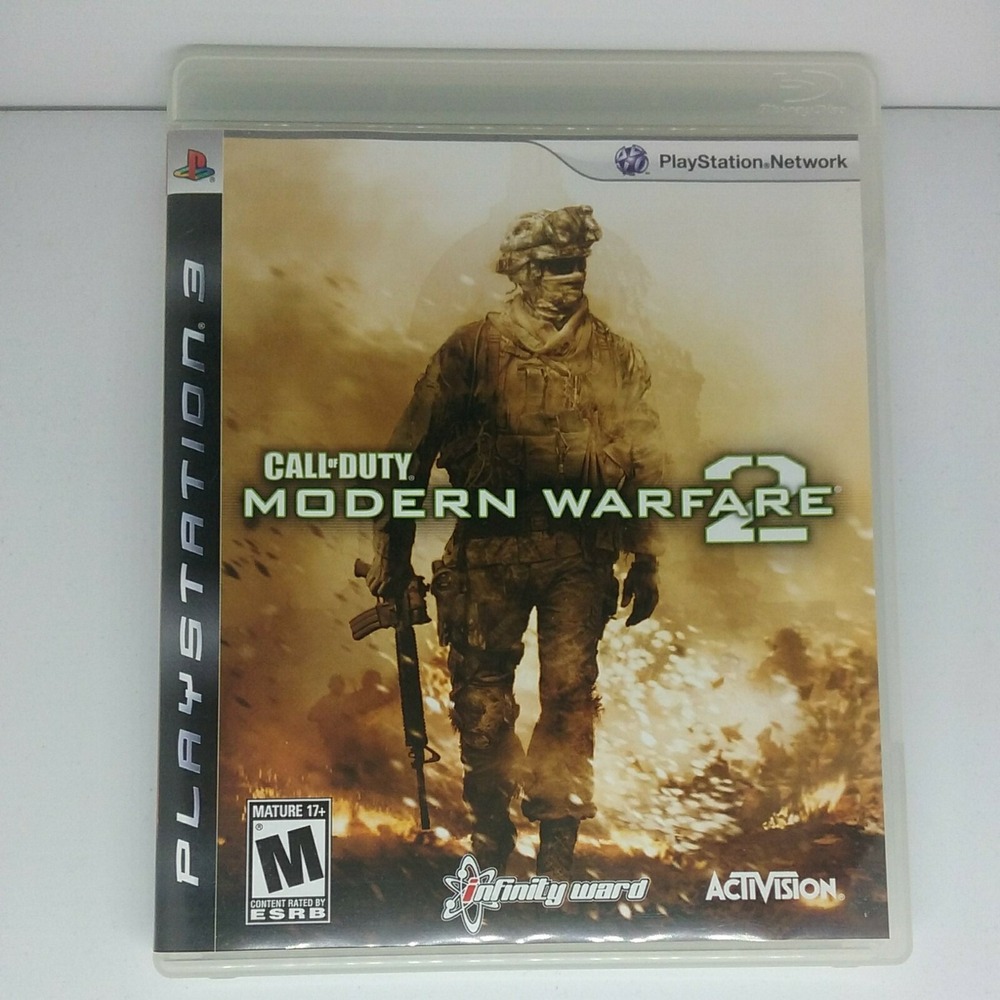 Playstation 3 PS3 Call of Duty Modern Warfare 2 Case Manual Artwork No DISC